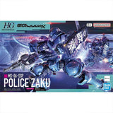 Bandai Gundam Model Kit HG GQuuuuuuX Police Zaku Gelgoog Anime Figures