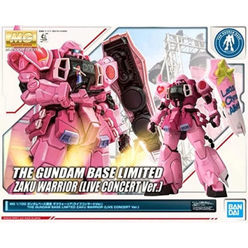 Bandai Gundam Model Kit MG Zaku Warrior Live Anime Figure Gunpla Build