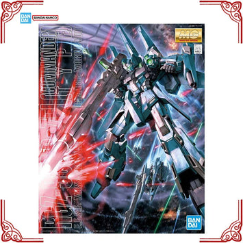 In Stock Genuine Bandai Gundam Model Kit MG 1/100 RGZ-95C ReZEL Comman