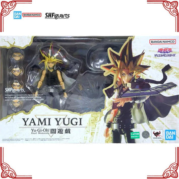 In Stock Genuine Bandai Yu Gi Oh Duel Monsters Model Kit SHF Yami Yugi