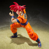 In Stock Genuine Bandai Dragon Ball Model Kit SHF Son Goku Saiyan God 