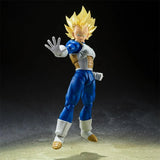 In Stock Genuine Bandai Dragon Ball Z Model Kit SHF Vegeta Awakened Su