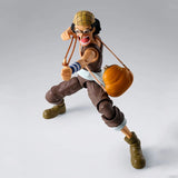 Bandai One Piece Anime Figure SHF Usopp Romance Dawn Action Figures Hi