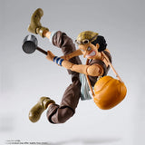 Bandai One Piece Anime Figure SHF Usopp Romance Dawn Action Figures Hi