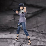 Bandai Naruto Action Figure SHF Hinata Hyuga Virtuous Byakugan Anime F