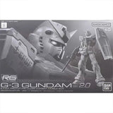 In Stock Genuine Bandai Gundam Model Kit RG G3 Gundam Ver 2.0 Anime Ac